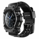 Supcase Unicorn Beetle Pro remen za Galaxy Watch 4 44mm: crni - Samsung Galaxy Watch 4 (44mm) - Supcase