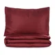 Bordo rdeča enojna posteljnina 200x140 cm Elegant – Mijolnir
