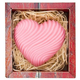 Bohemia Gifts & Cosmetics Heart sapun ručne izrade s glicerinom 120 g