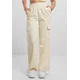 Womens Baggy Light Terry Sweat Sweatpants - Beige