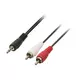 Kabl 2xRCA M - 3.5mm ST M, 10m