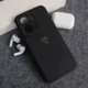 Maska Golden Heartbeat za Xiaomi Redmi 15C (173mm) crna
