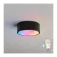Brilagi - LED RGBW zatemnljiva stropna svetilka CLARE 1xE27/9W/230V Wi-Fi črna
