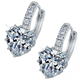 Srebrni uhani srčki – kristal KP25921