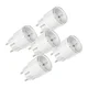 Shelly PAMETNA VTIČNICA SHELLY PLUG S MTR GEN3 12A ZA DOM, KOMPLET 5 VARNIH
