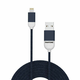 slomart kabel iz usb v lightning pantone pt-lcs001-5n temno modra 1,5 m