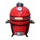 Keramični žar Kamado Pro 15” Diamond Junior - rdeč