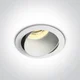 VGRADNA SVETILKA 1×GU10/10W/MR16/230V/fi.79mm/IP20 BELA/BELA DM11105M/W/W