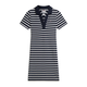 TOMMY HILFIGER Obleka 1985 nočno modra/bela