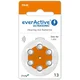 everActive baterije za slušni aparat 13 6/1 (10 kos.)