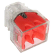 shumee HITRIČNI SPOJ 4*0,5-2,5 MM2 PROZOREN/RDEČ 10 KOSOV - E-650-0240