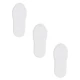 Cropp - 3 pack Ä?arapa niskih - white