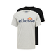 ELLESSE Majica Prado, siva, črna