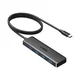 Ugreen USB-C Hub s 4x USB-A priključki, 1M