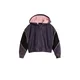 Desigual Prehodna jakna siva / antracit / roza