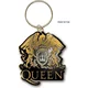 Queen Standard Keychain Gold Crest