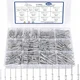 shumee Komplet aluminijastih slepih zakovic za kovičenje 2,4 - 6,4 mm - 500 kosov