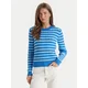 TOMMY HILFIGER Pulover azur/neonsko modra/bela
