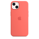 iPhone 13 silikonska maska with MagSafe - Pink Pomelo