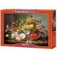 Castorland - Puzzle Mrtva priroda s cvijećem i košaricom s voćem - 2 000 dijelova