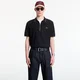 Majice Fred Perry Crepe Pique Polo Shirt Black S