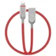 USAMS USAMS U-SUN IZKLOPNI KABEL ZA LIGHTNING 1.9M ZA IPHONE OVITEK RDEČ, (21980519)