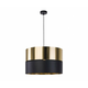 Luster na sajli HILTON 1xE27/25W/230V mesing/crna