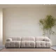 ATELIER DEL SOFA Sofa trosed Petite 3 Cream