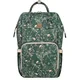 KikkaBoo® Nahrbtnik za pripomočke Siena Luxe Secret garden deep green