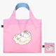 LOQI zložljiva vrečka Moomin, Cloud, Recyclled