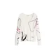 Desigual Pulover modra/pitaja/črna/bela