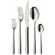 Jedilni pribor FLAME PLUS, set 30 kosov, srebrna, nerjaveče jeklo, WMF