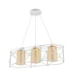 OPVIQ Luster Dratrio Glass White Yellow