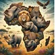 Norimpex Diamantna slika Afrika 30x40cm