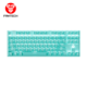 FANTECH Gejmerska mehanička tastatura MK856 MAXFIT87 MINT EDITION (CRVENI SWITCH)
