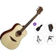 LAG Tramontane 88 T88D Premium SET Natural Akustična kitara