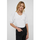 Bluza Lauren Ralph Lauren boja: bijela, bez uzorka