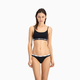 Womens Pumas Bikini Underwear 2 Pack, Black, Size 3, Clothing