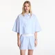 Srajca Nike Sportswear Chill Poplin Womens Oversized Short-Sleeve Top Lt Photo Blue/ Hydrogen Blue/ Summit White S