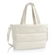 Heys Puffer Travel Tote Off White
