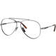 Ray-Ban Aviator Titanium RX8225V 1224 L (58) Srebrna/Kristalna