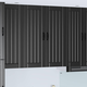 Ormar za Zid LUCCA Crna 80 x 31 x 100 cm Konstruirano drvo