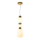 ITALUX PND-94981V-3A-GD - LED luster na sajli EVANS LED/19W/230V 3000K zlatna