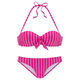 VIVANCE Bikini  eozin / bela