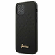 GUESS Maska za telefon Faceplate Love za iPhone 12 mini crna