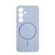 Silikonska futrola Magsafe LUX Samsung S25 + BEBI PLAVA