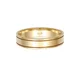 ELLI PREMIUM Prstan Paarring Bandring Trauring, zlata
