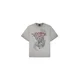 Ed Hardy Majica siva / kamen / temno rdeča