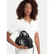 Calvin Klein Torba za čez ramo BOLD črna / srebrna