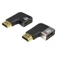 PREMIUMCORD Adapterski priključek 8K HDMI A - HDMI A, F/M, do 90° - levi